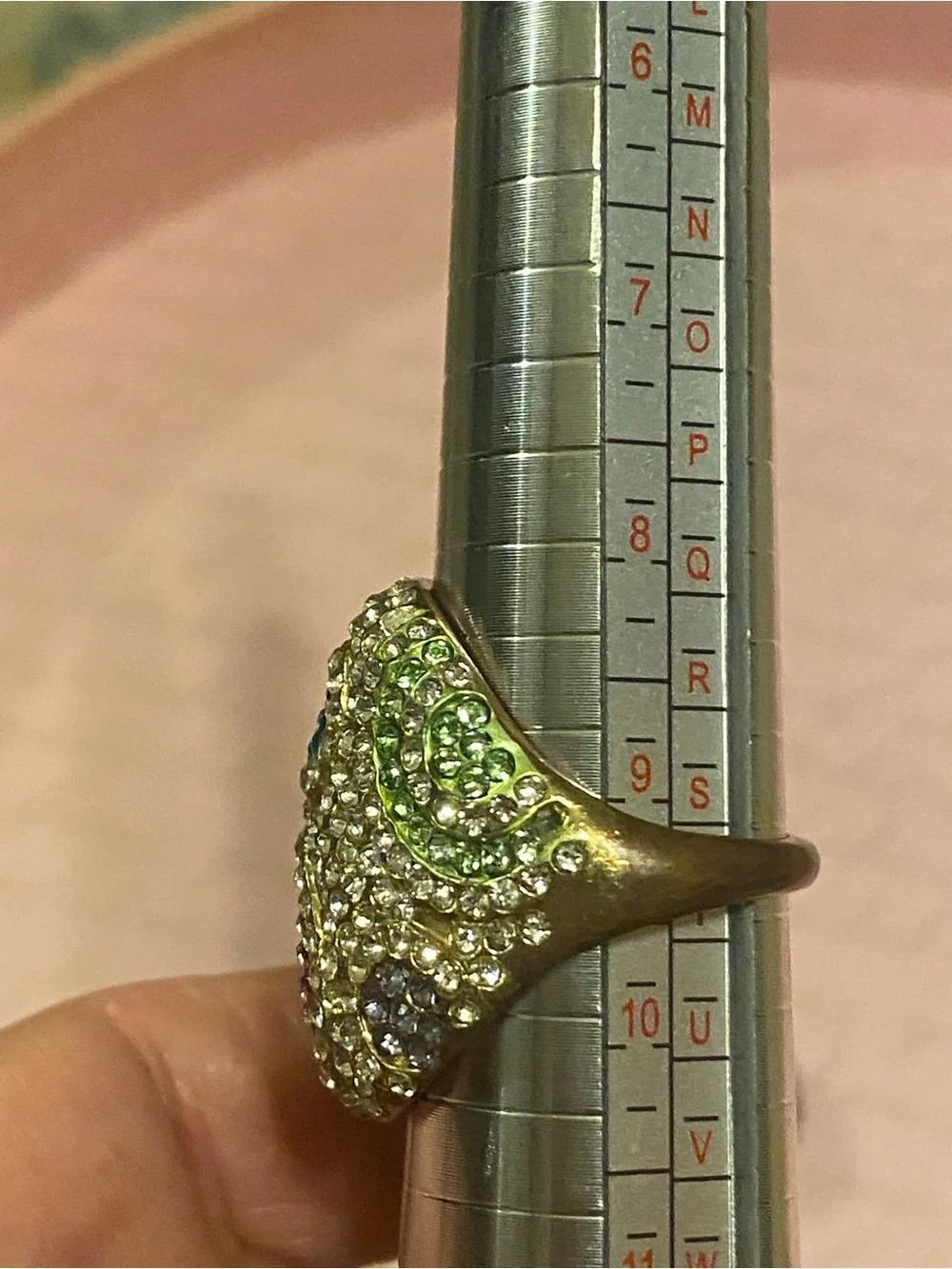 Vintage Cocktail Ring Bundle Chunky Rhinestone Pavé Whimsigoth Statement Lot